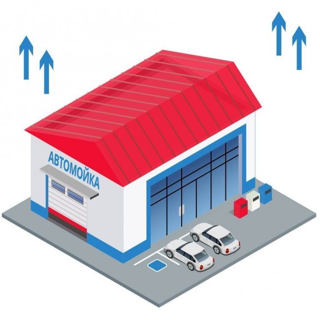 Вытяжка для автомойки Вытяжка для автомойки