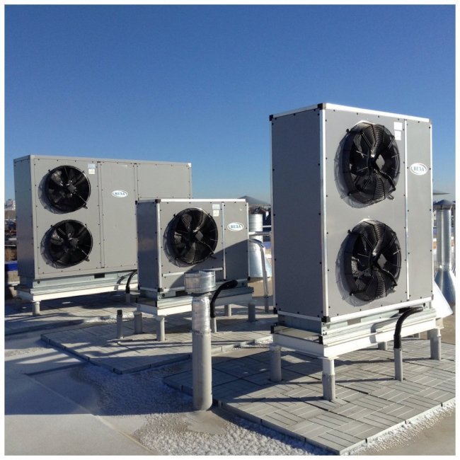 Монтаж компрессорно-конденсаторного блока Монтаж компрессорно-конденсаторного блока